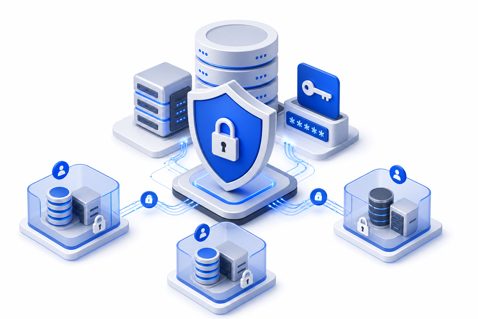 Корпоративная безопасность — шифрование, изоляция тенантов, защита API-ключей